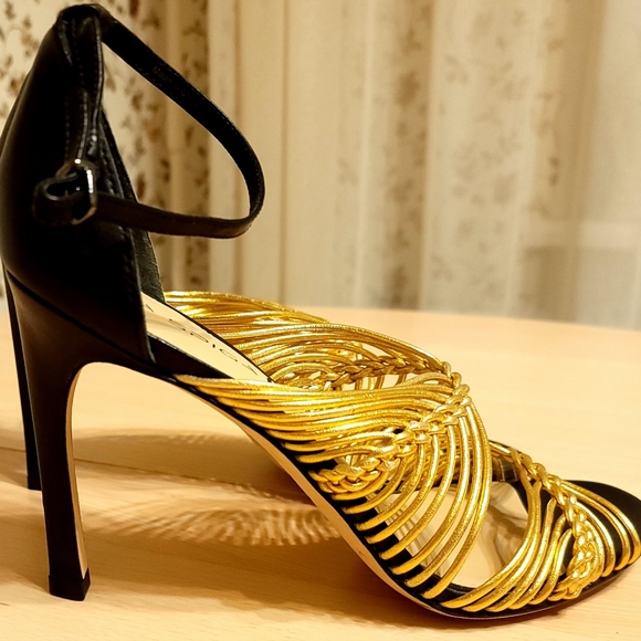 VIA SPIGA Ancle Strap Leather Sandals US 10 NWT - Picture 4 of 4